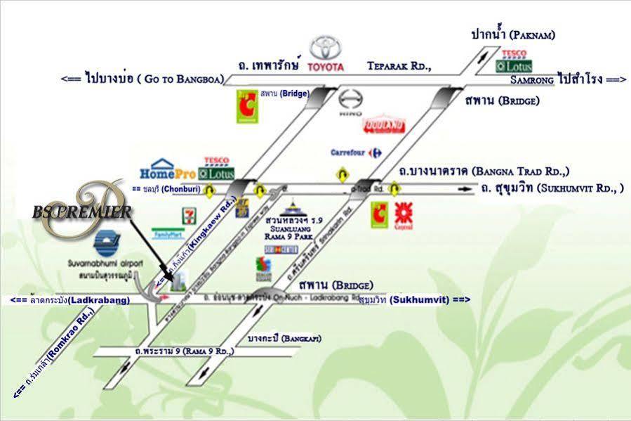 Bs Premier Airport Hotel Bangkok Eksteriør billede